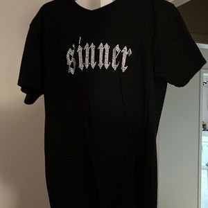 sinner tshirt